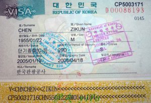 visa đi hàn quốc