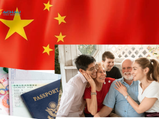 Bố mẹ sang Trung Quốc thăm con thì xin visa như thế nào?