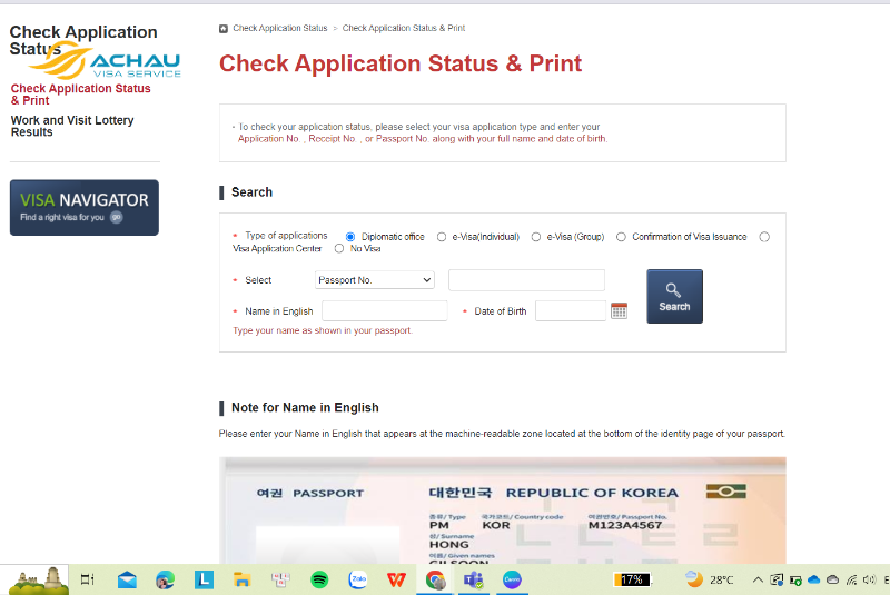  hướng dẫn cách kiểm tra kết quả visa Hàn Quốc chi tiết nhất 2023