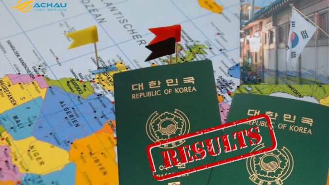 hướng dẫn cách kiểm tra kết quả visa Hàn Quốc chi tiết nhất 2023